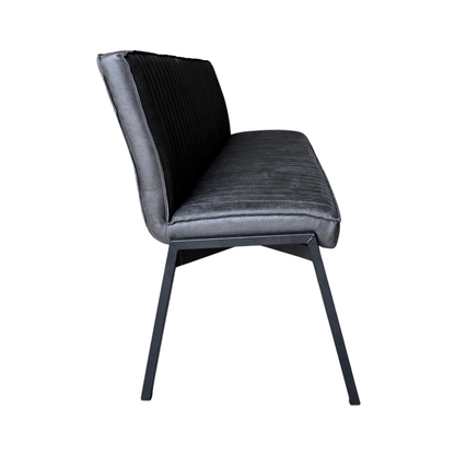 Eetkamerbank Tivoli Bull | 185 cm | Antraciet