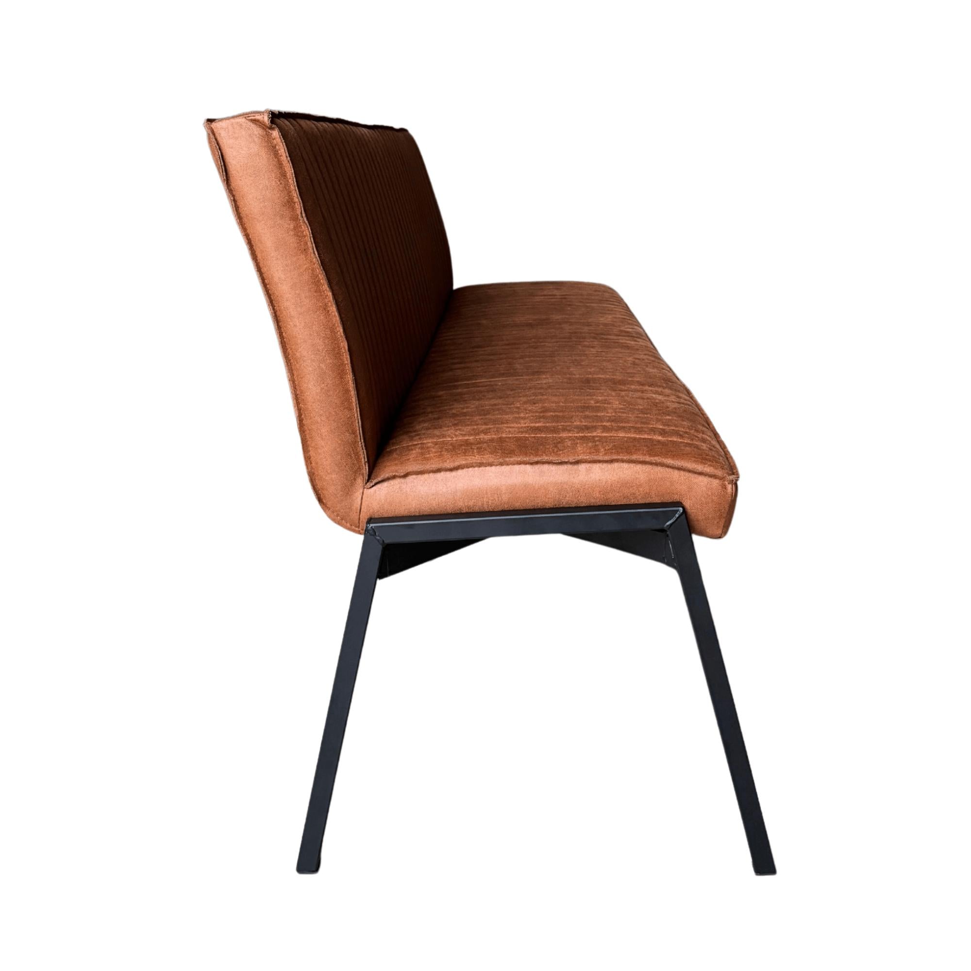 Eetkamerbank Tivoli Bull | 185 cm | Cognac - Industrieelinhuis.nl