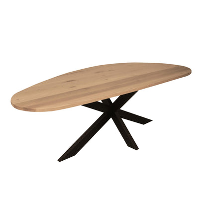 Eettafel Cloud | 210 cm | Eiken - Industrieelinhuis.nl