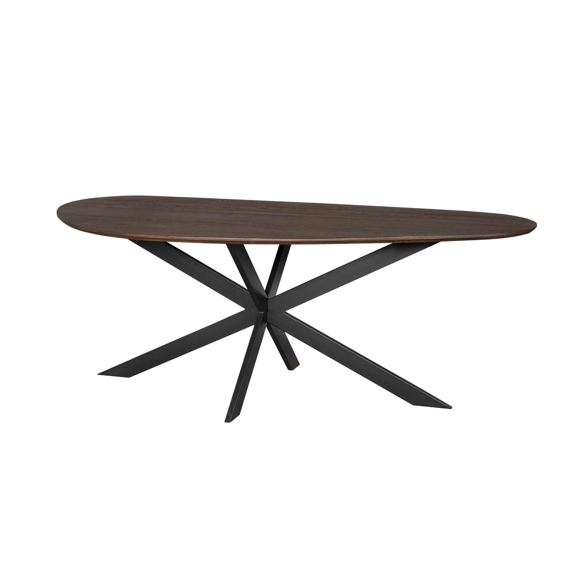 Eettafel Cloud | 180 cm | Eiken | Brown - Industrieelinhuis.nl