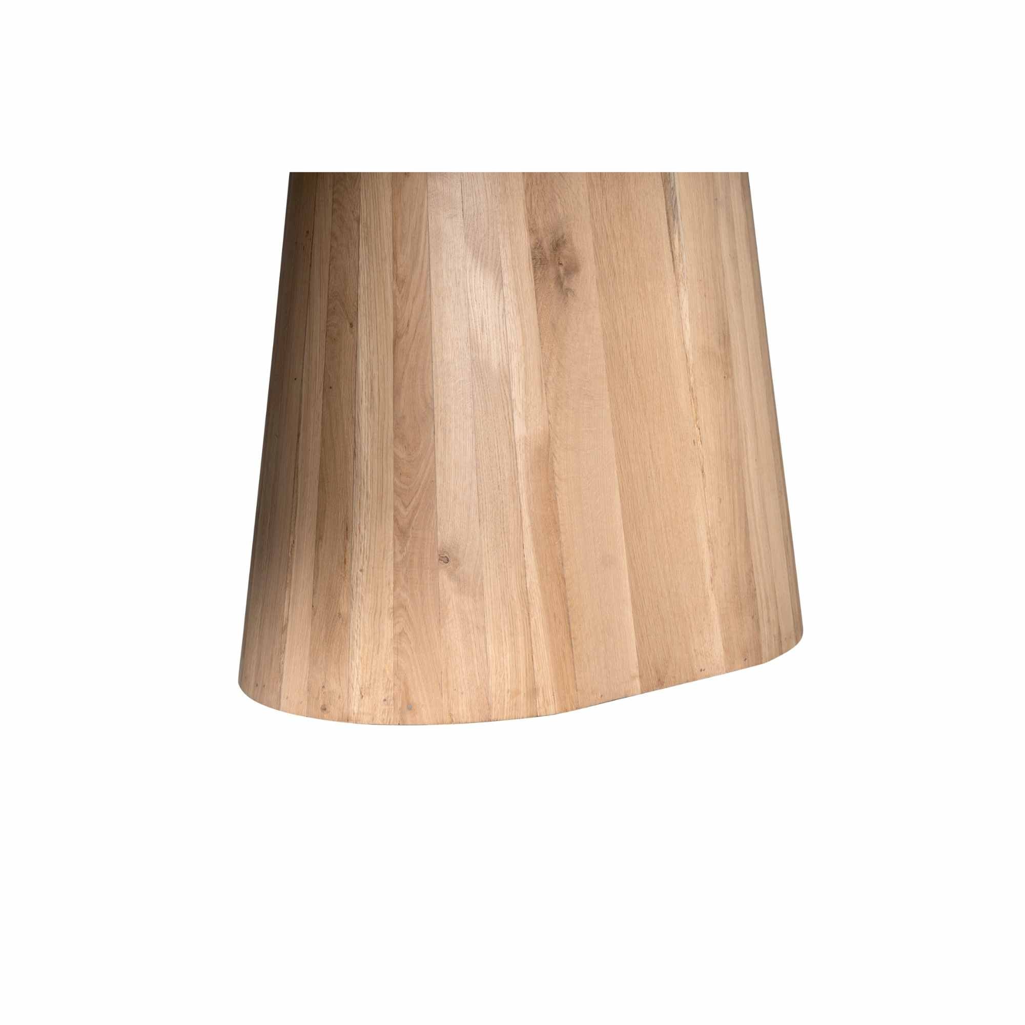 Eettafel Riga | 210 cm | Naturel Eiken - Industrieelinhuis.nl