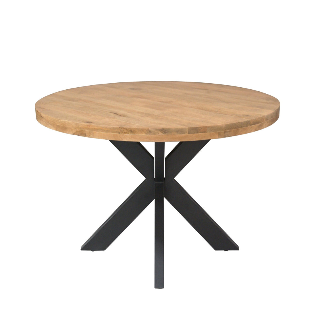 Eettafel Dakota | 110 cm | Rond - Industrieelinhuis.nl