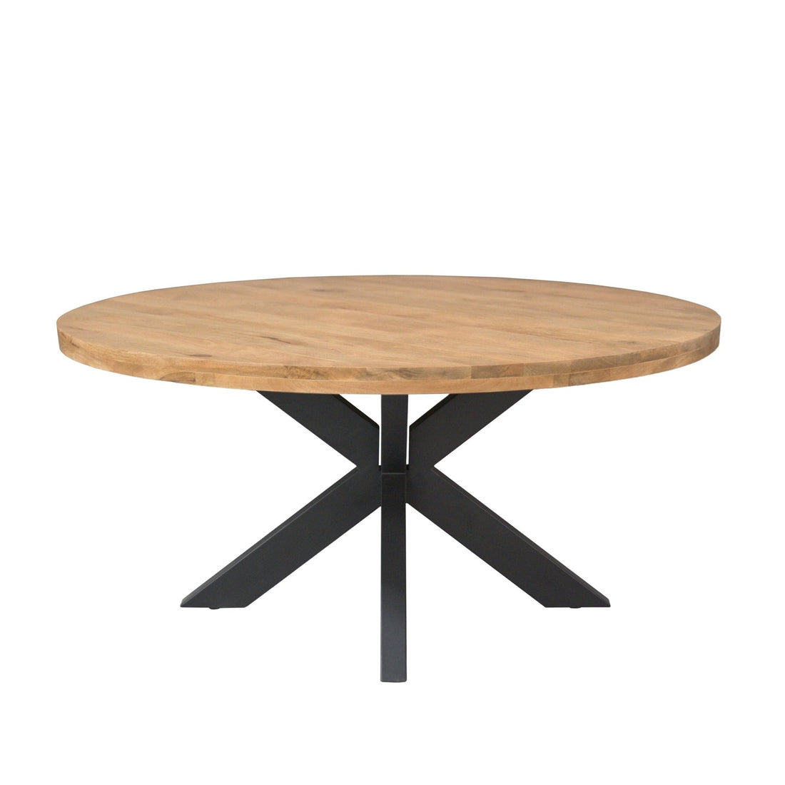 Eettafel Dakota | 150 cm | Rond - Industrieelinhuis.nl