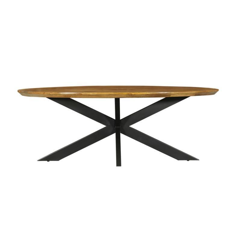 Eettafel Brandy | 210 cm | Ovaal - Industrieelinhuis.nl