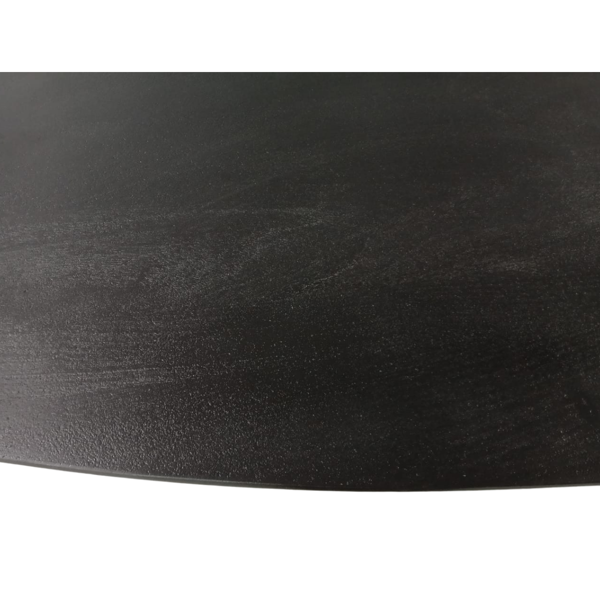 Zwarte Eettafel Ovaal Brandy 240 cm - Industrieelinhuis.nl