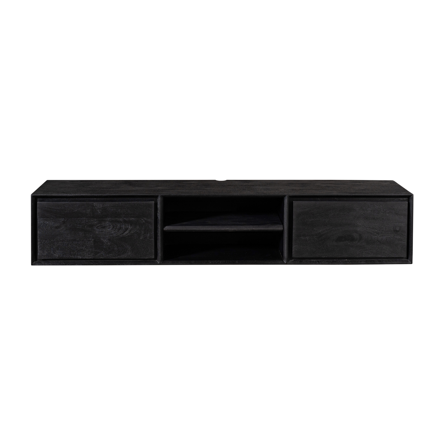 Zwevend tv meubel Ambiance Black | 160 cm - Industrieelinhuis.nl