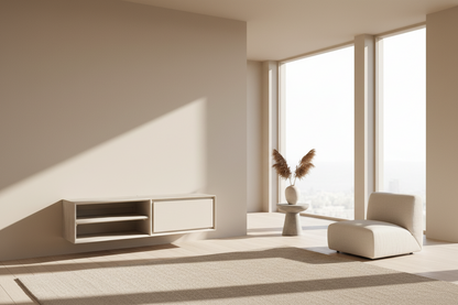 Zwevend tv meubel Ambiance Sand | 120 cm