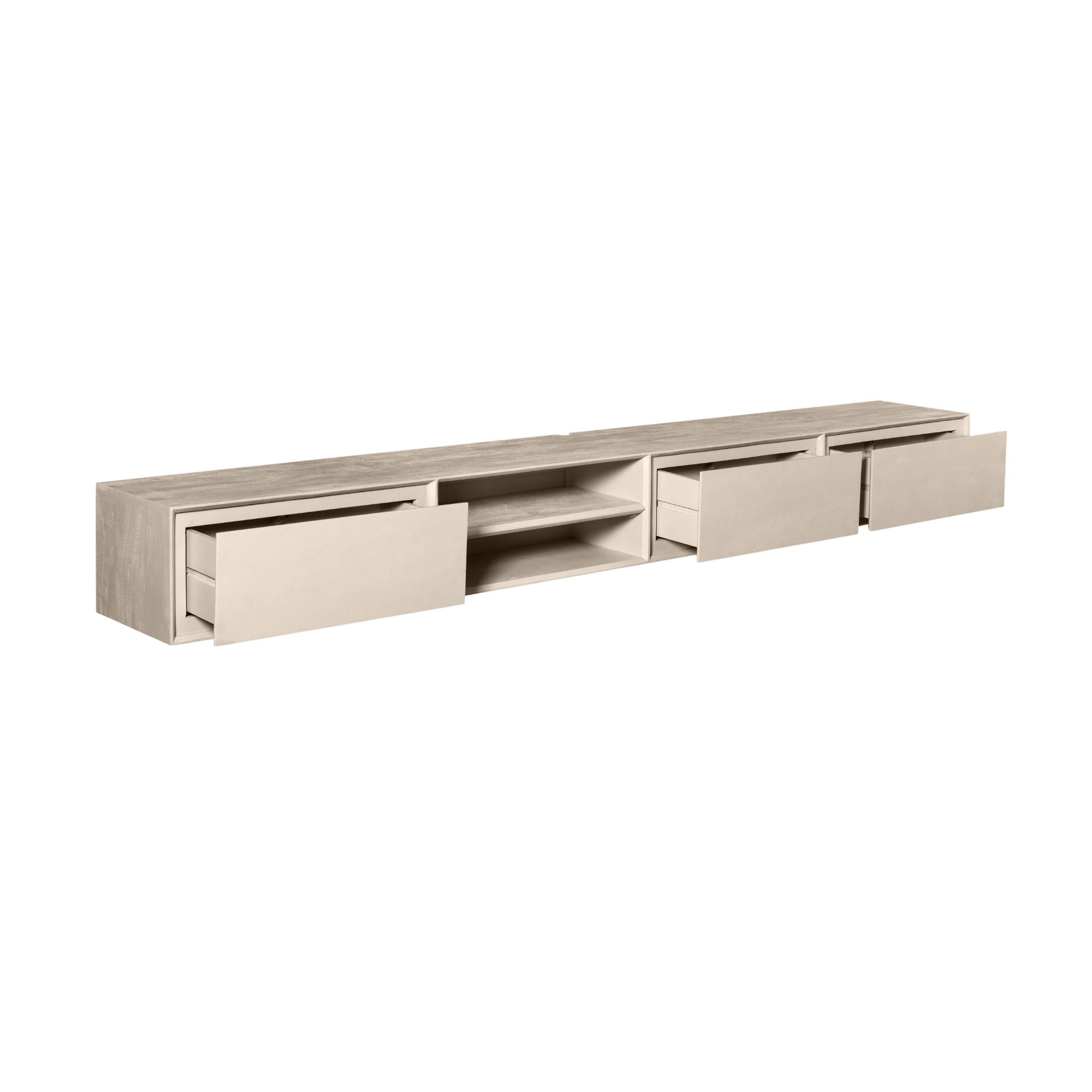 Zwevend tv meubel Ambiance Sand | 280 cm - Industrieelinhuis.nl