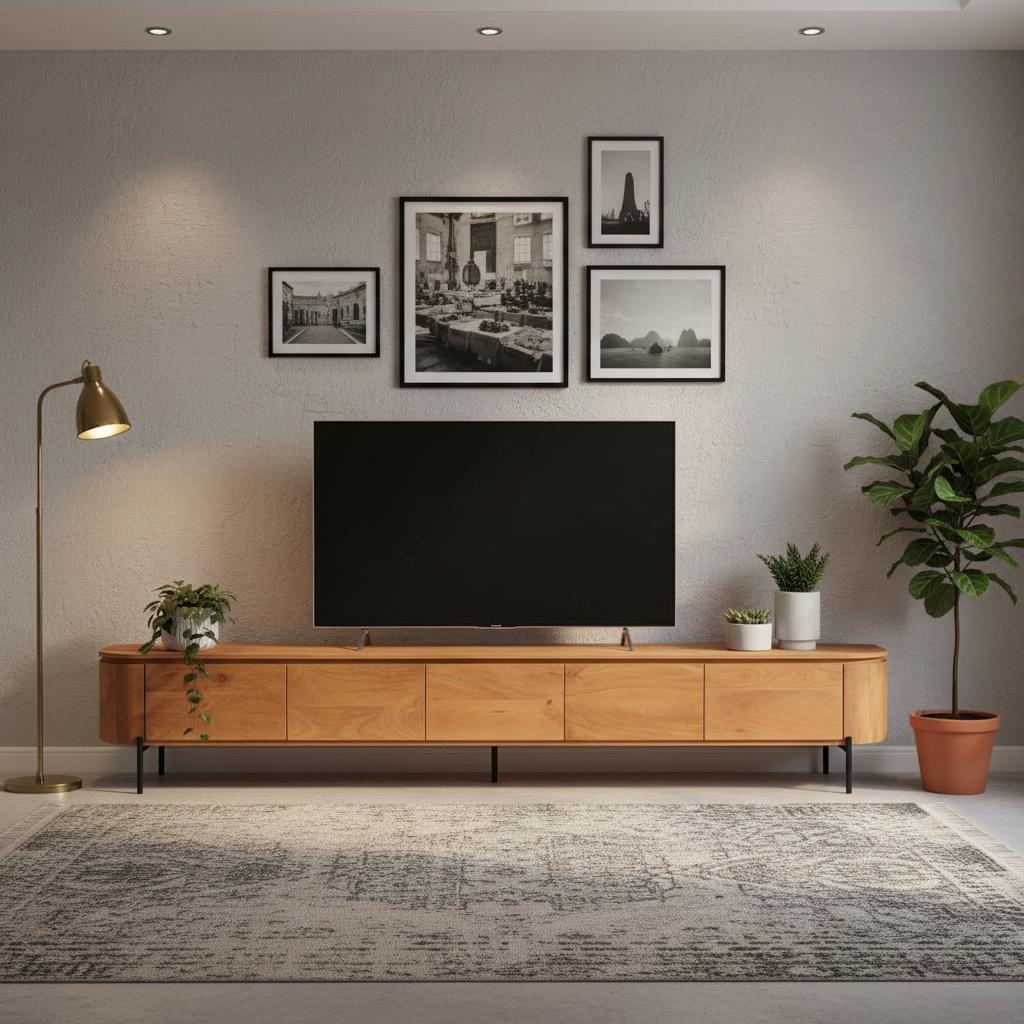 Tv meubel Excellent Naturel | 280 cm