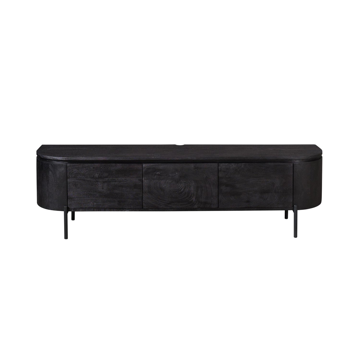 Tv  meubel Excellent Black | 160 cm - Industrieelinhuis.nl