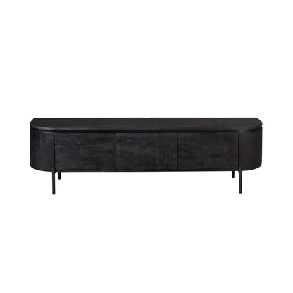 Tv  meubel Excellent Black | 160 cm - Industrieelinhuis.nl