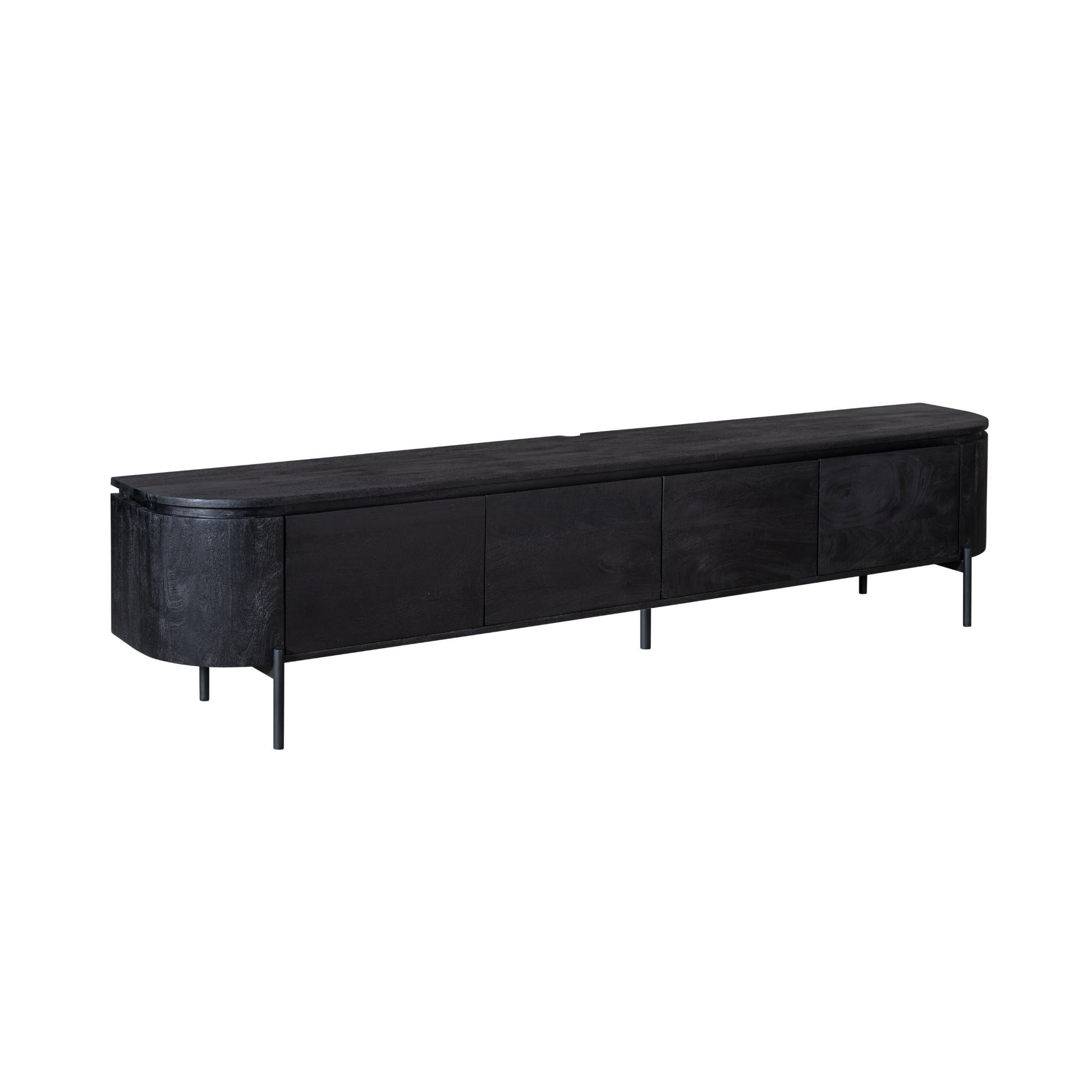 Tv meubel Excellent Black | 240 cm - Industrieelinhuis.nl