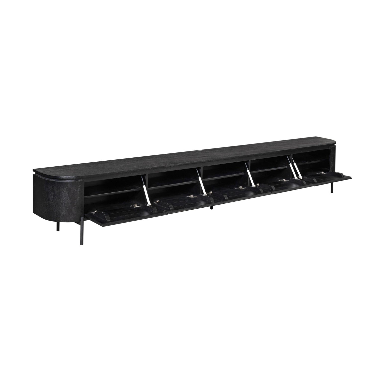 Tv meubel Excellent Black | 280 cm - Industrieelinhuis.nl