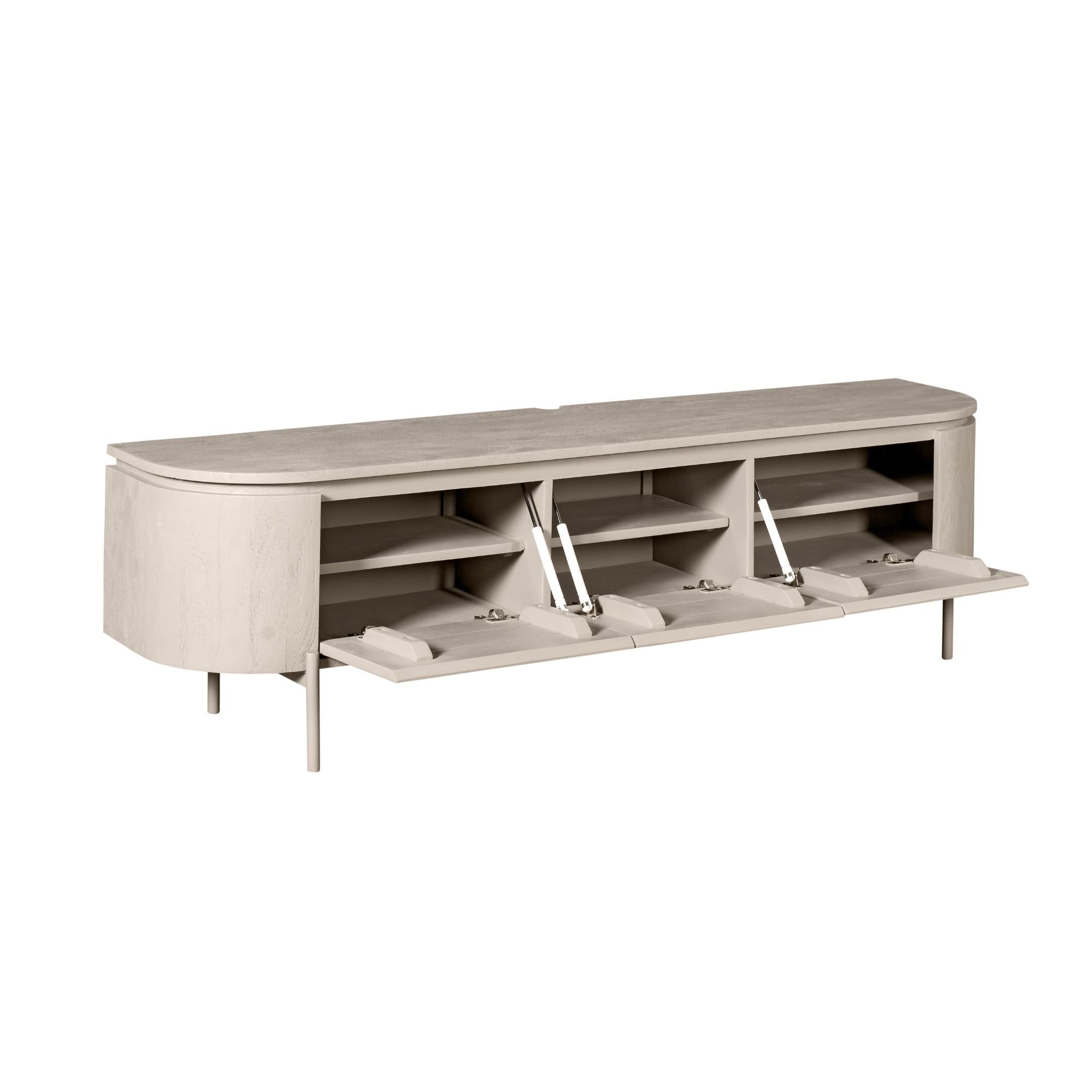 Tv meubel Excellent Taupe | 160 cm - Industrieelinhuis.nl