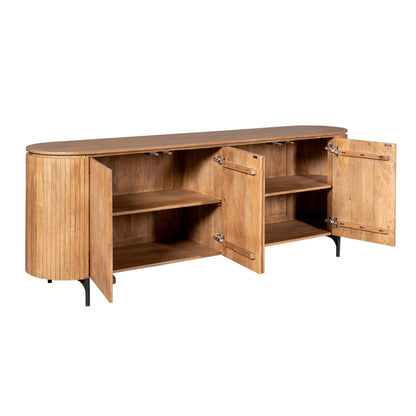 Dressoir Solana | 210 cm | Naturel - Industrieelinhuis.nl