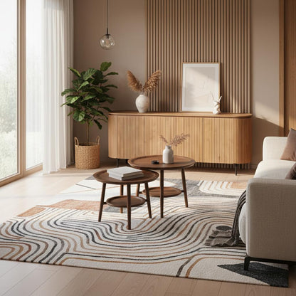 Dressoir Solana | 210 cm | Naturel - Industrieelinhuis.nl