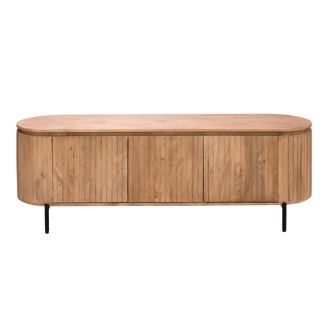 Tv meubel Solana | 165 cm | Naturel - Industrieelinhuis.nl