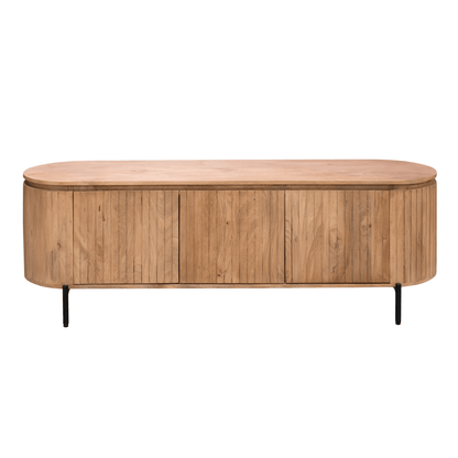 Tv meubel Solana | 165 cm | Naturel - Industrieelinhuis.nl