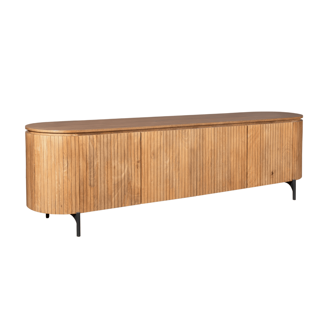 Tv meubel Solana | 210 cm | Naturel - Industrieelinhuis.nl