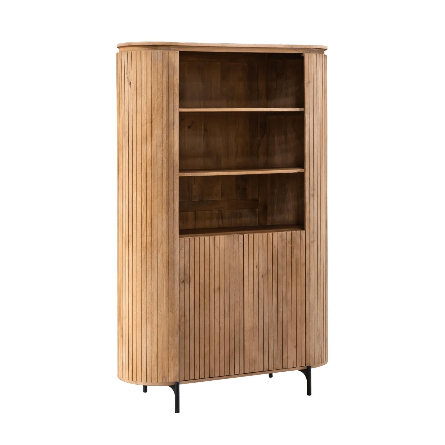 Wandkast Solana | 115 cm | Naturel - Industrieelinhuis.nl