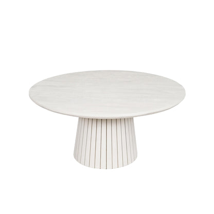 Salontafel Solana Zand Mangohout 80 cm - Industrieelinhuis.nl