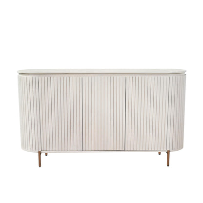Dressoir Solana Zand Mangohout 165 cm - Industrieelinhuis.nl