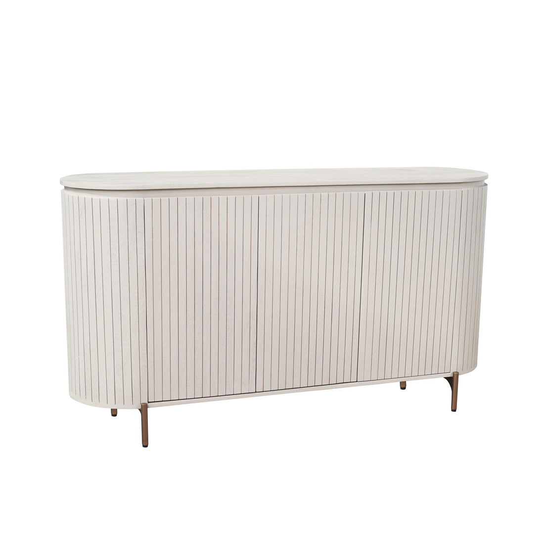 Dressoir Solana Zand Mangohout 165 cm - Industrieelinhuis.nl