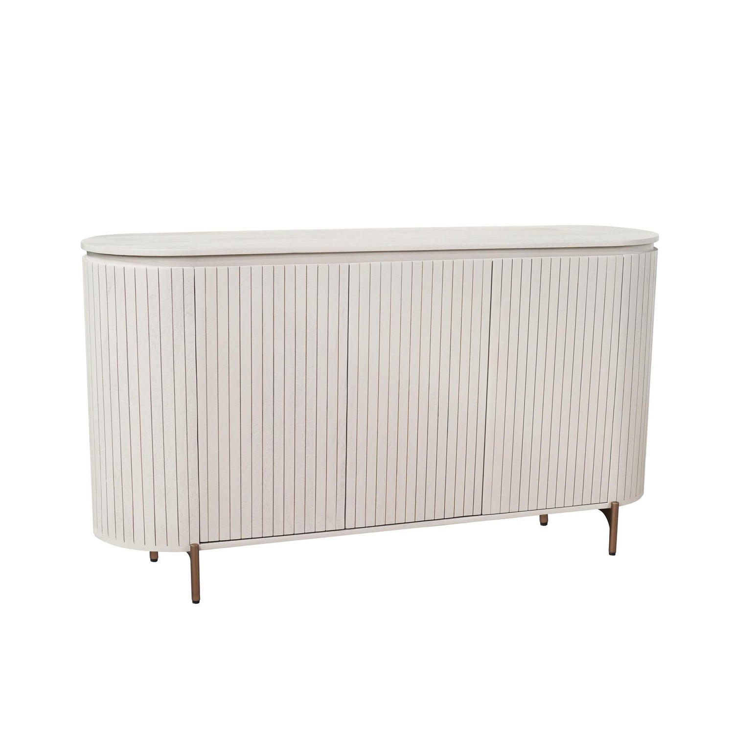 Dressoir Solana Zand Mangohout 165 cm - Industrieelinhuis.nl