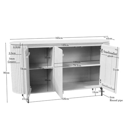 Salontafel Solana Zand Mangohout 50 cm - Industrieelinhuis.nl
