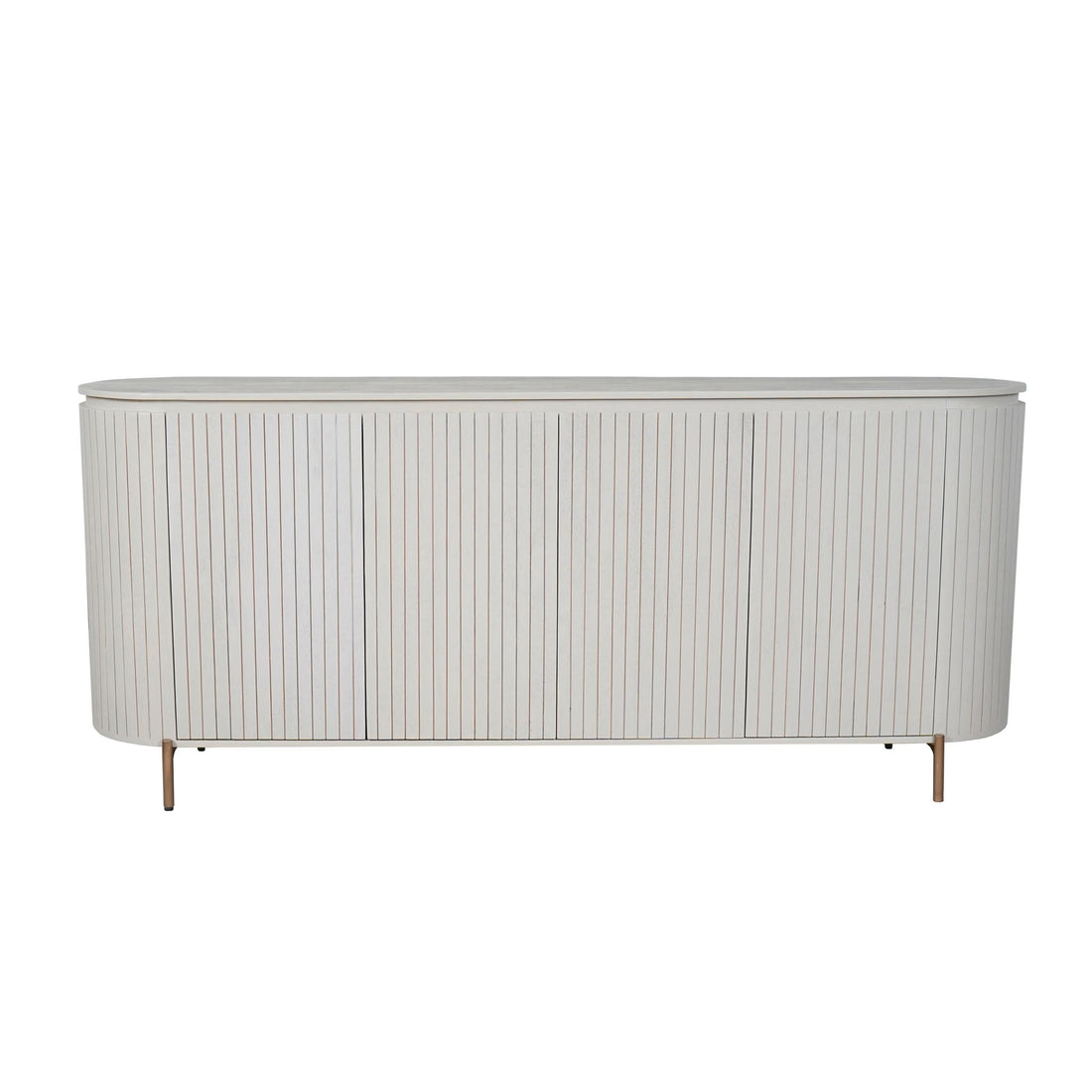 Dressoir Solana Zand Mangohout 210 cm - Industrieelinhuis.nl