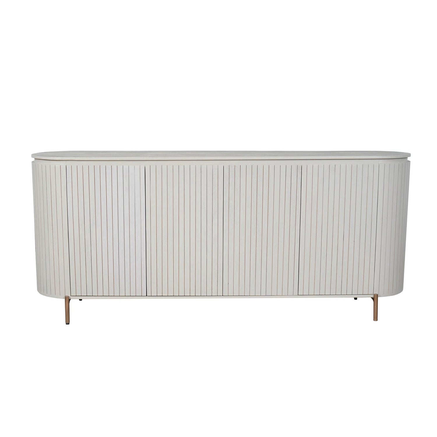 Dressoir Solana Zand Mangohout 210 cm - Industrieelinhuis.nl