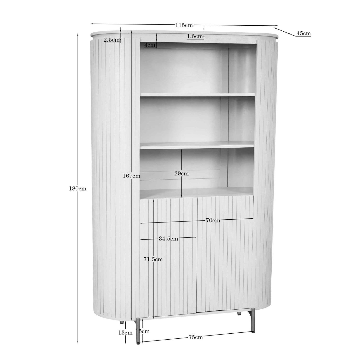Salontafel Solana Zand Mangohout 50 cm - Industrieelinhuis.nl