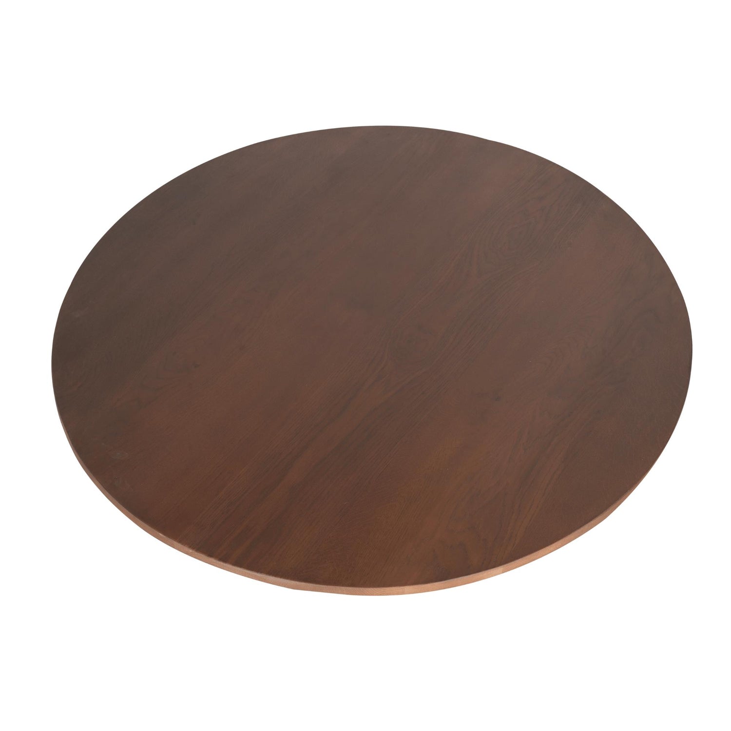 Eiken eettafel Ferris | Rond 150 cm | Walnoot - Industrieelinhuis.nl