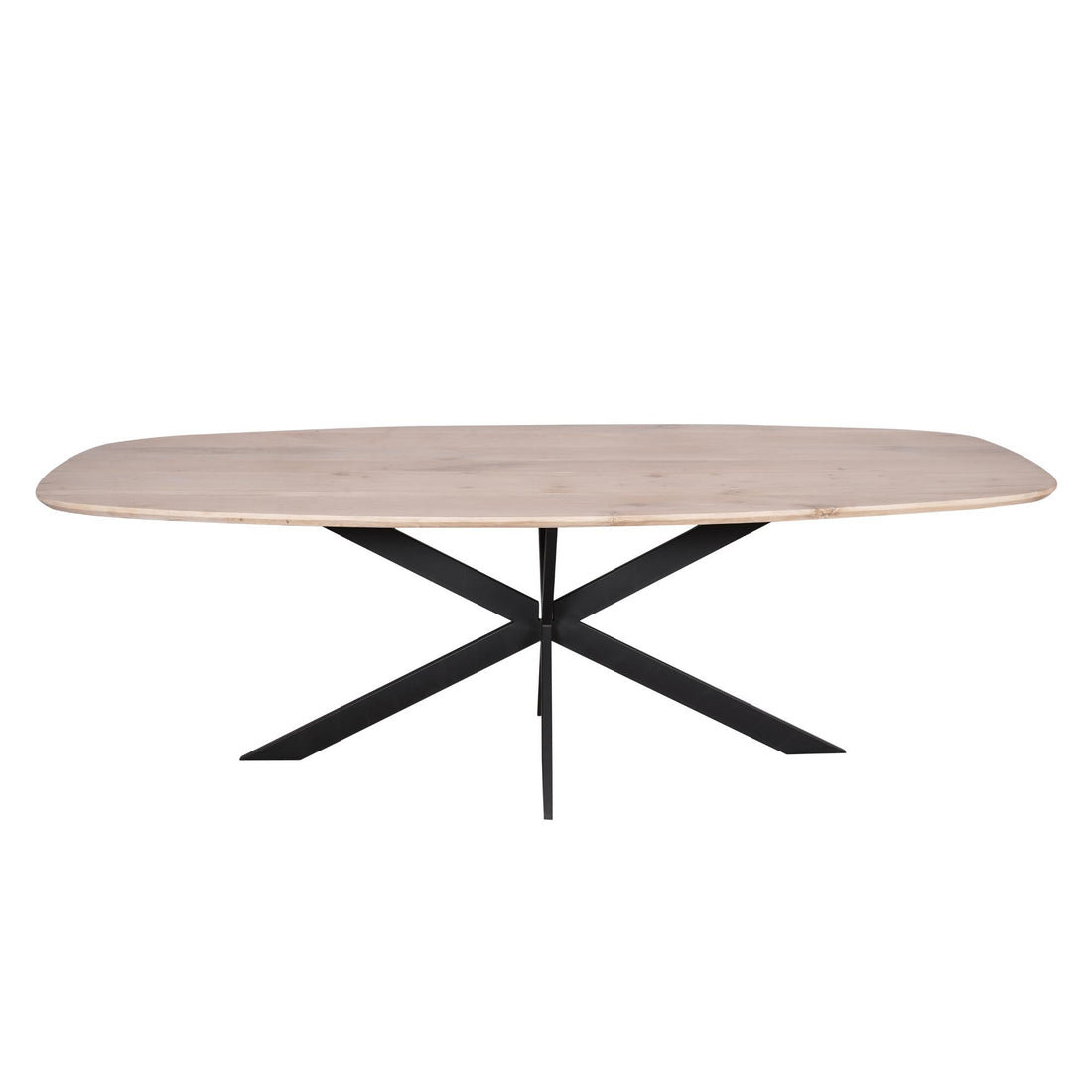 Eiken eettafel Ferris | Deens Ovaal 240 cm | Naturel - Industrieelinhuis.nl