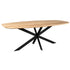 Eiken eettafel Ferris | Deens Ovaal 280 cm | Naturel - Industrieelinhuis.nl