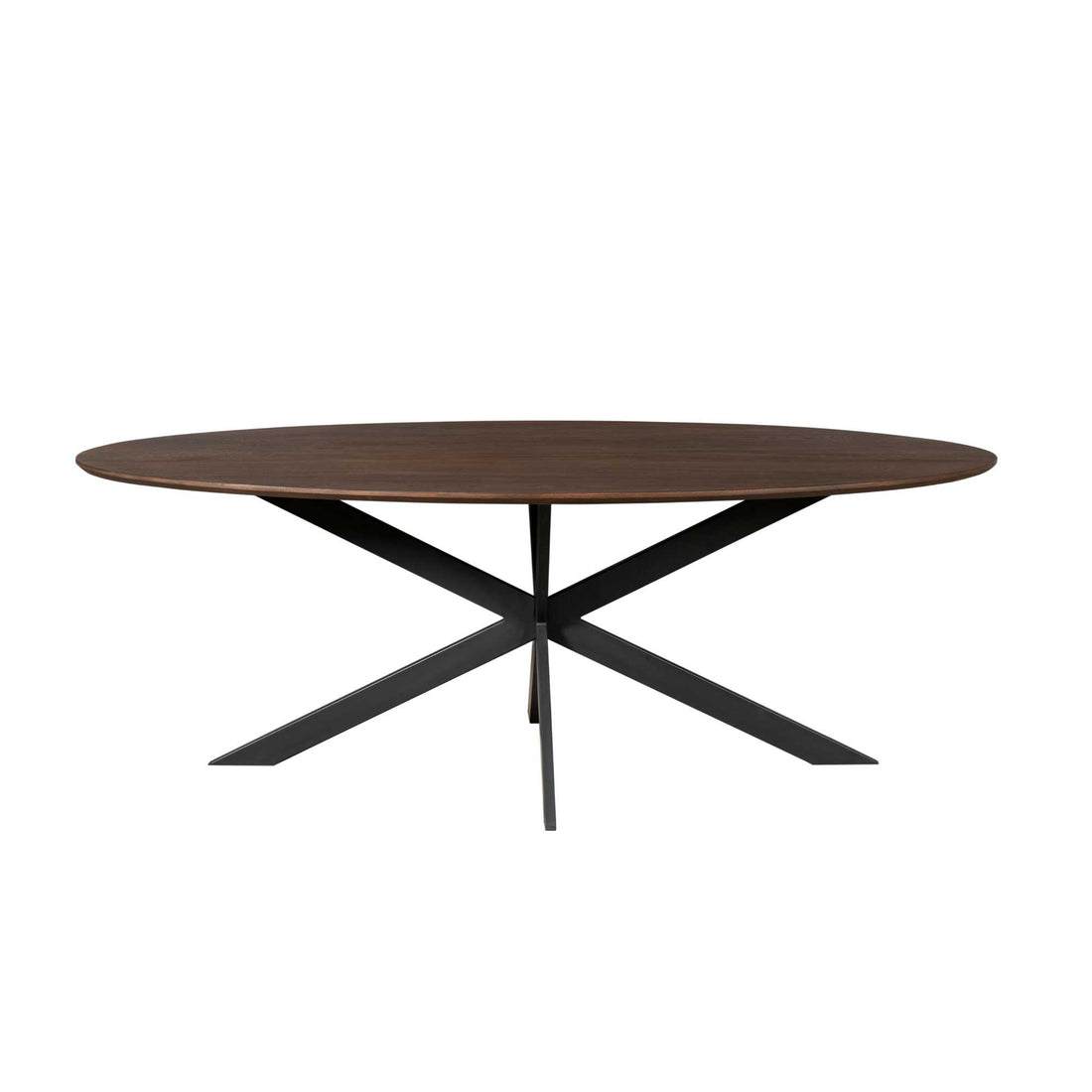 Eiken eettafel Ferris | Ovaal 180 cm | Brown