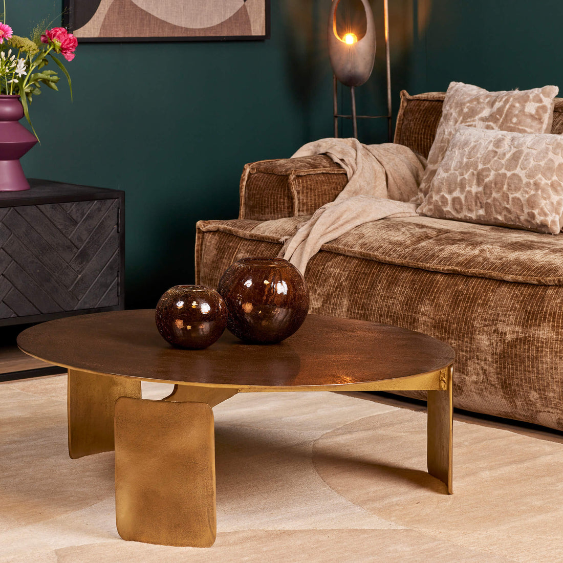 Salontafel Darwin | 90 cm - Industrieelinhuis.nl