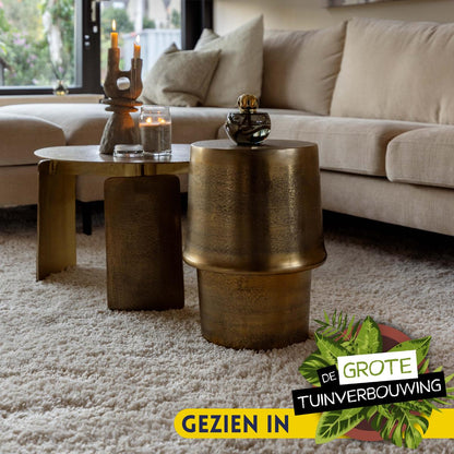 Salontafel Darwin | 60 cm - Industrieelinhuis.nl