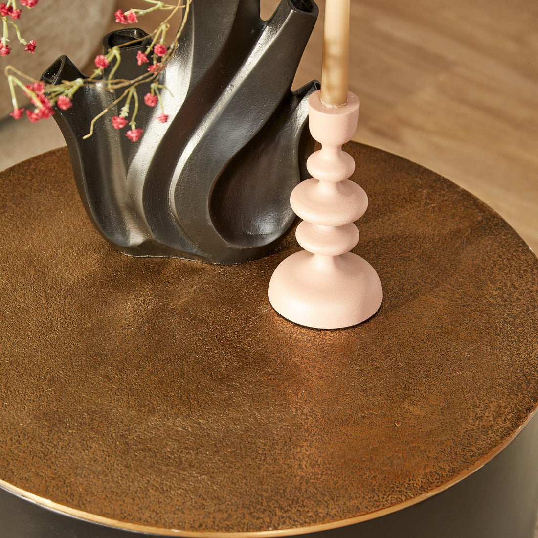 Salontafel Fiore Black | 60 cm - Industrieelinhuis.nl