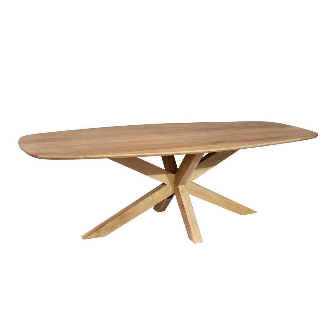 Eettafel Nina | Deens ovaal | 210 cm - Industrieelinhuis.nl