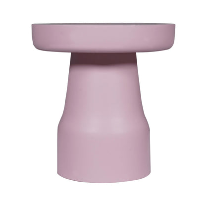 Bijzettafel Drum Roze - Industrieelinhuis.nl