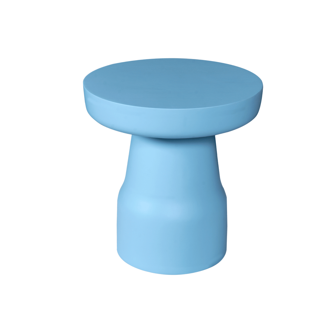 Bijzettafel Drum Blauw - Industrieelinhuis.nl