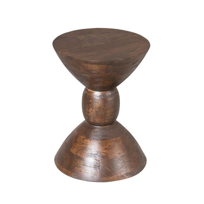 Bijzettafel Ron | Brown - Industrieelinhuis.nl