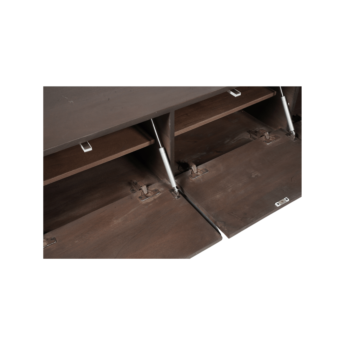 Zwevend tv meubel Vista Walnut | 120 cm - Industrieelinhuis.nl