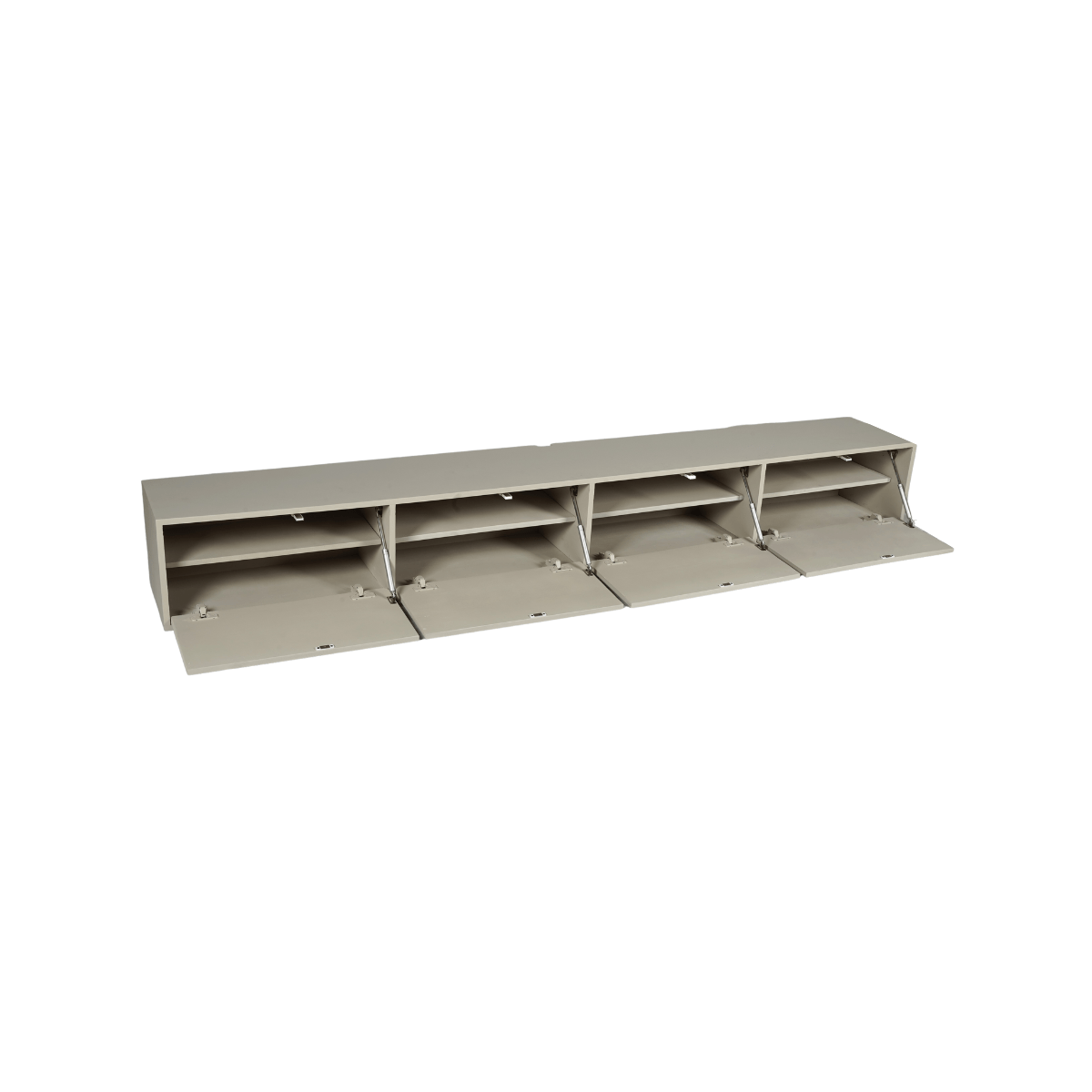 Zwevend tv meubel Vision Sand | 240 cm - Industrieelinhuis.nl