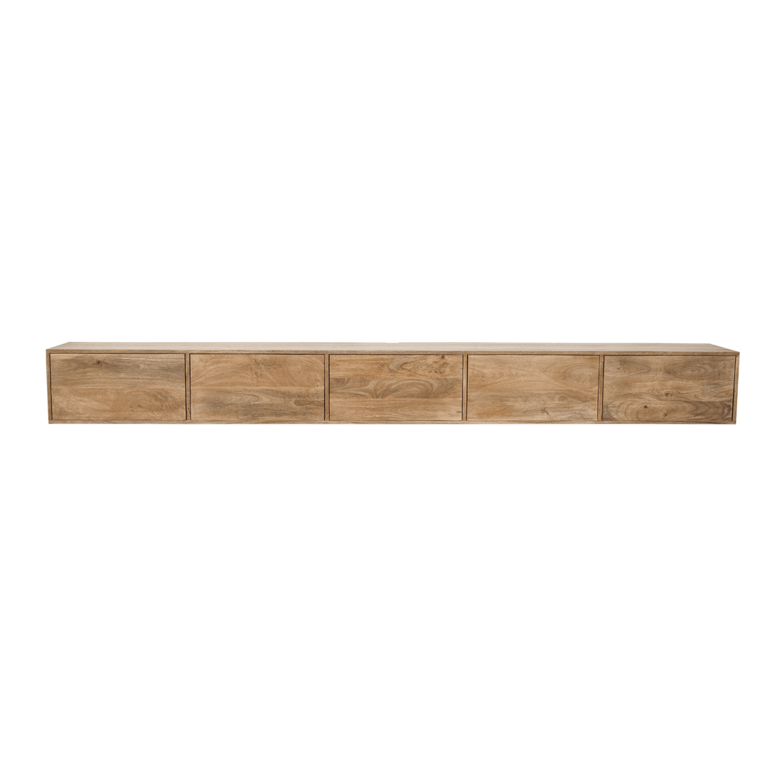 Zwevend tv meubel Vista Naturel | 280 cm - Industrieelinhuis.nl