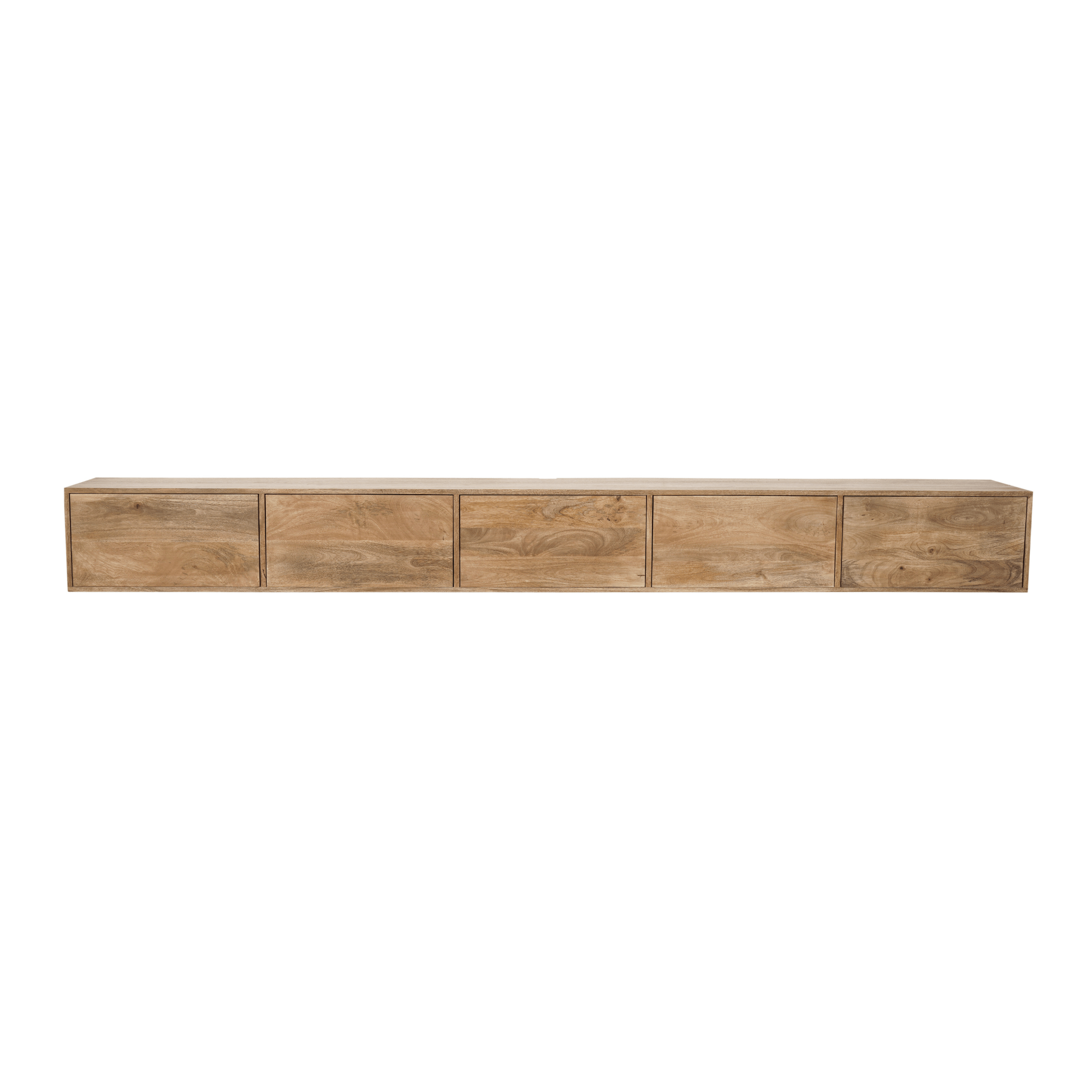 Zwevend tv meubel Vista Naturel | 280 cm - Industrieelinhuis.nl