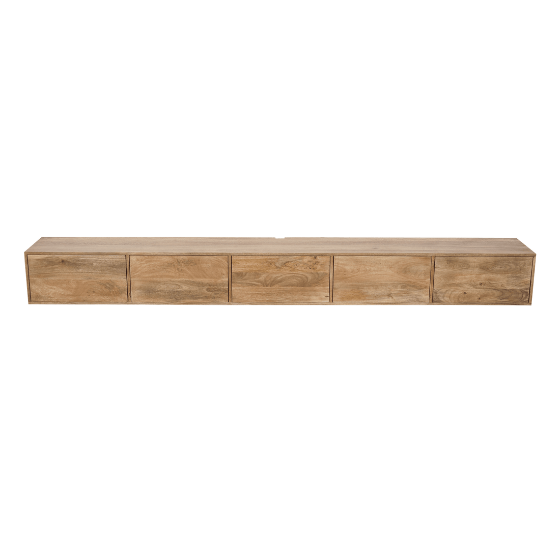 Zwevend tv meubel Vista Naturel | 280 cm - Industrieelinhuis.nl