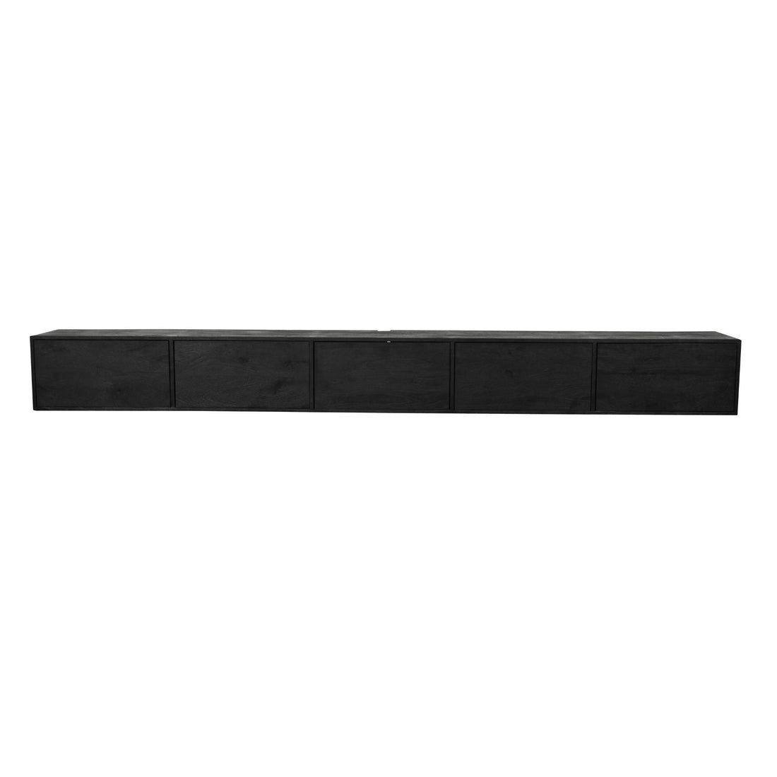 Zwevend Tv meubel Vision Black | 280 cm - Industrieelinhuis.nl