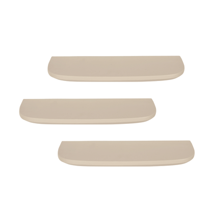 Wandplank Set van 3 Lume | Sand | 60 cm - Industrieelinhuis.nl